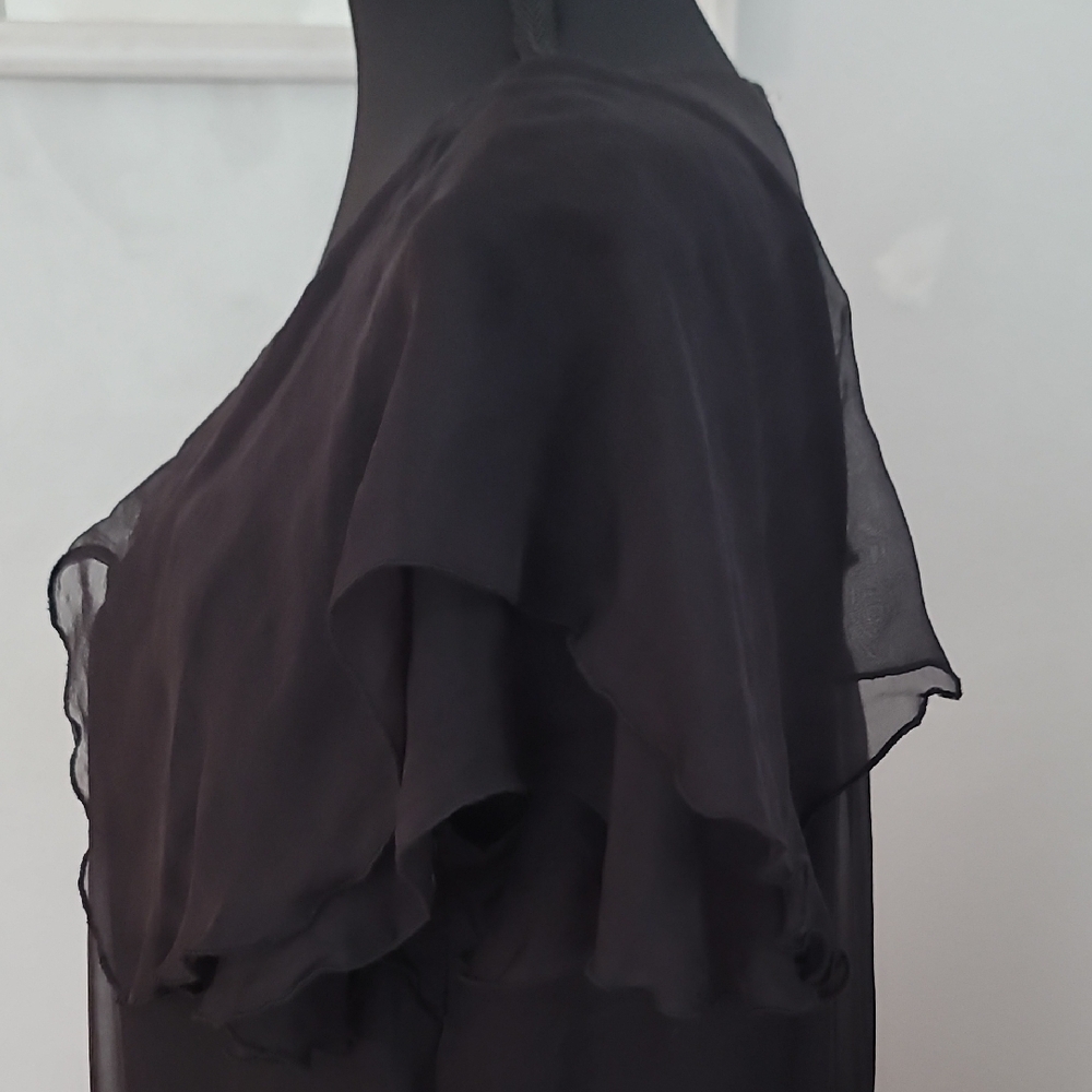 Kensie Black Midi Dress - Picture 8 of 11